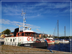 Tikkalaivan kapteeni tilasi Santulta matot Tikka-laivaan.