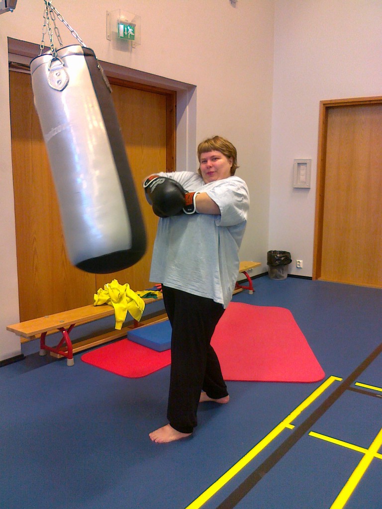 Nyrkkeily on siistiä.