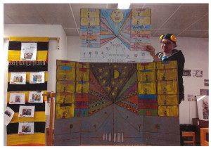 Sami Pullin komean värikästä näkemystä ihailtavana.